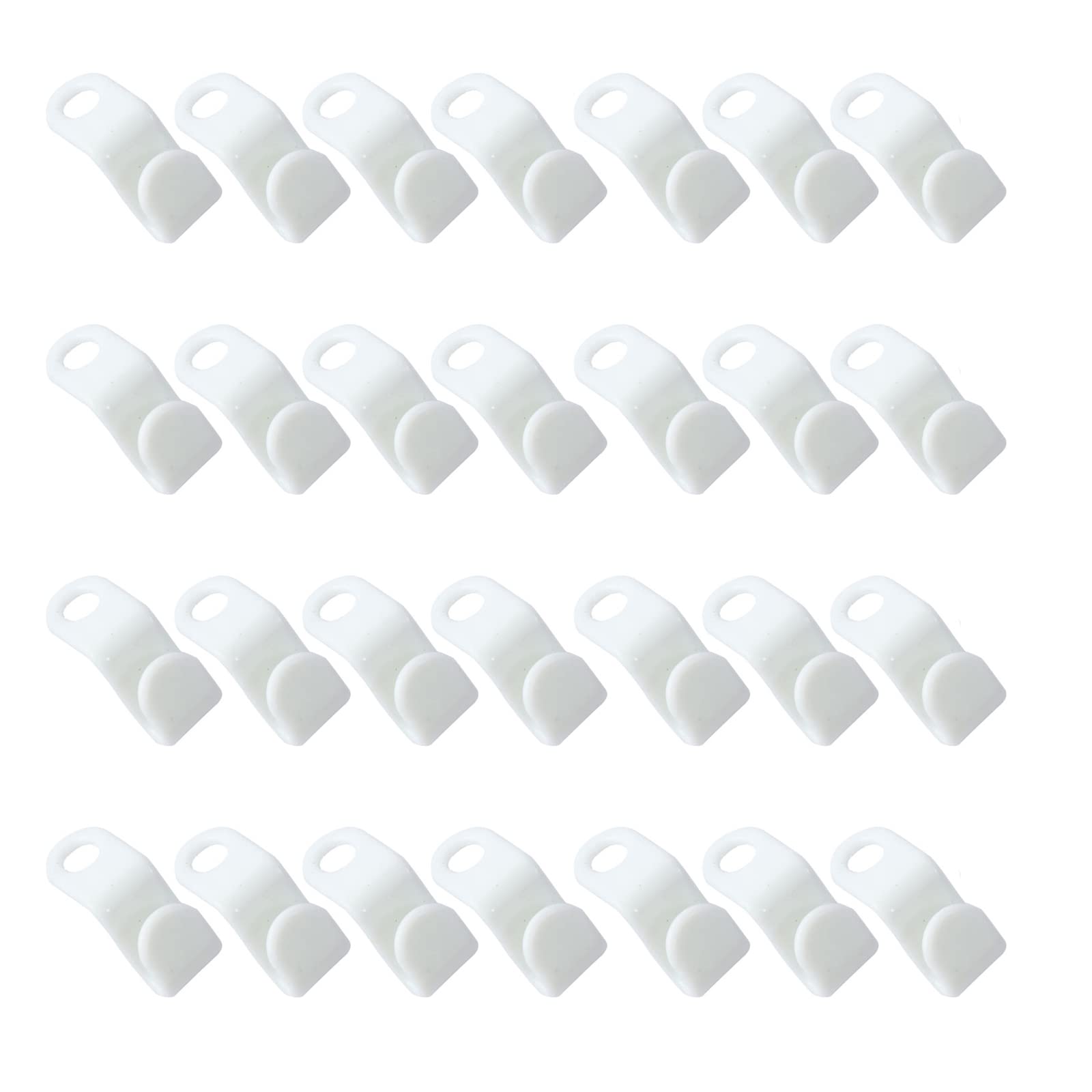 50 Pack Hanger Connector Hook Space Saving Hanger Connector for Wardrobe Closet Wardrobe