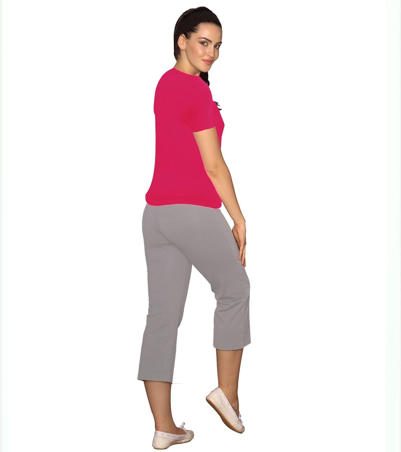 enamor women's cotton long tees