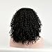 YOURWIGS Short Curly Wigs for Black Women Afro Kinky Synthetic Hair Fluffy Wavy Wigs with Wig Cap Z073