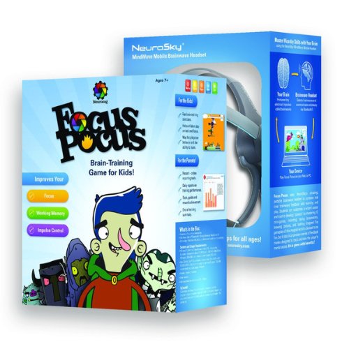 NeuroSky 80027-011 MindWave Mobile - Focus Pocus Bundle