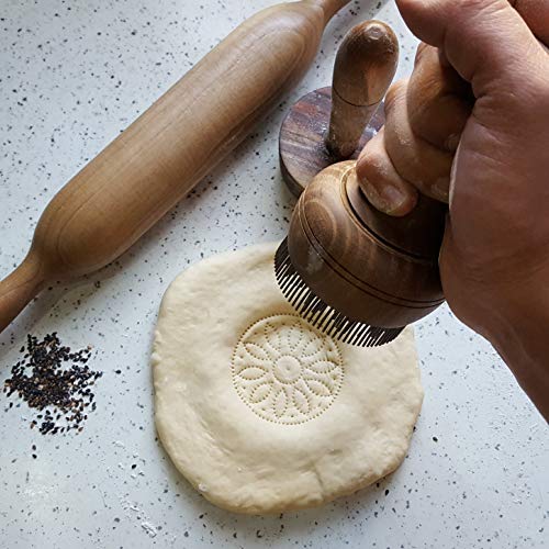 Low-priced-three-piece-set-of-traditional-handmade-Uzbek-bread-stamping-tools-236-inch-078-inch-157-inch-diameter-BONUS