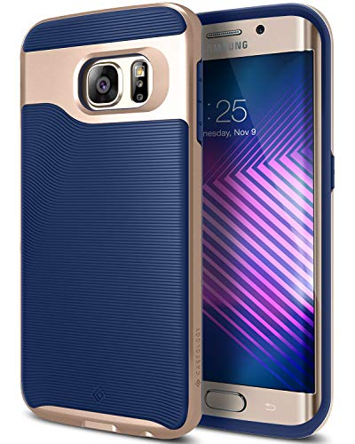 Caseology Wavelength for Samsung Galaxy S6 Edge Case (2015) - Navy Blue