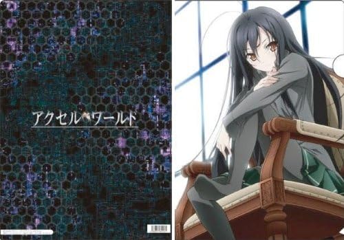 Amazon アクセル ワールド アニメ版 クリアファイルd 黒雪姫 川原礫 アニメ 萌えグッズ 通販