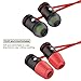 Earphone Tips New Bee 12pcs Premium Replacement Earbud Tips Inner 4.9mm [3-Pair] Silicone Earphone Tips Inner 4.9mm [3-Pair] for Headphones with 5mm-7mm Tip - Red