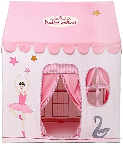 Kidsley 1.5m Fabric Ballet School Playhome/ Play Tent for Girls (Large) by Kidsley