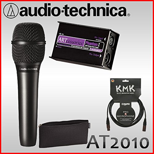 オーディオテクニカ B075hx3kmc ファンタム電源供給セット At2010 コンデンサーマイク Audio Technica コンデンサ 予約販売 本 Anoual Ma