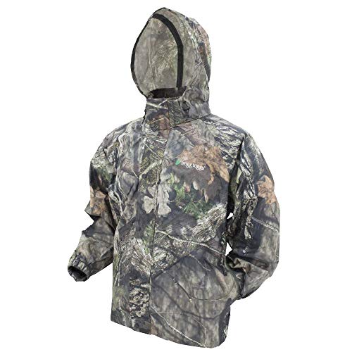 Frogg Toggs Pro Action Rain Jacket, Mossy Oak Break-up Country, Size Large