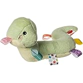 Taggies Stuffed Animal Huggable Plush Soft Toy with Sensory Tags, 12-Inches, Sniggles Snake