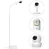 67" Baby Monitor Floor Stand for Nanit Pro, Flex &amp; HelloBaby HB65 Series | Fits Nanit Pro/Flex, Babysense HDS2/V43, HelloBaby HB65/HB6550/HB6560/HB66, Infant Optics DXR-8 Pro &amp; 1/4" cameras.