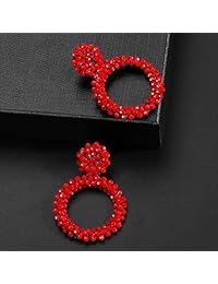 Pendientes de cuentas para mujer de moda   Pendientes colgantes ligeros   Regalo para hermana, esposa, madre o uso diario