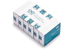 Arduino Nano Every (6 Boards Pack) [ABX00028-6P] � ATmega4809, 48KB Flash, 6KB SRAM, 20 Digital I/O, 8 Analog Inputs, Micro U