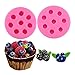 2pack Blueberry Raspberry Icecube Silicone Mold Fondant Cake Decorative Molds Baking Cookies Pastry Tools Chocolate Candy Moulds
