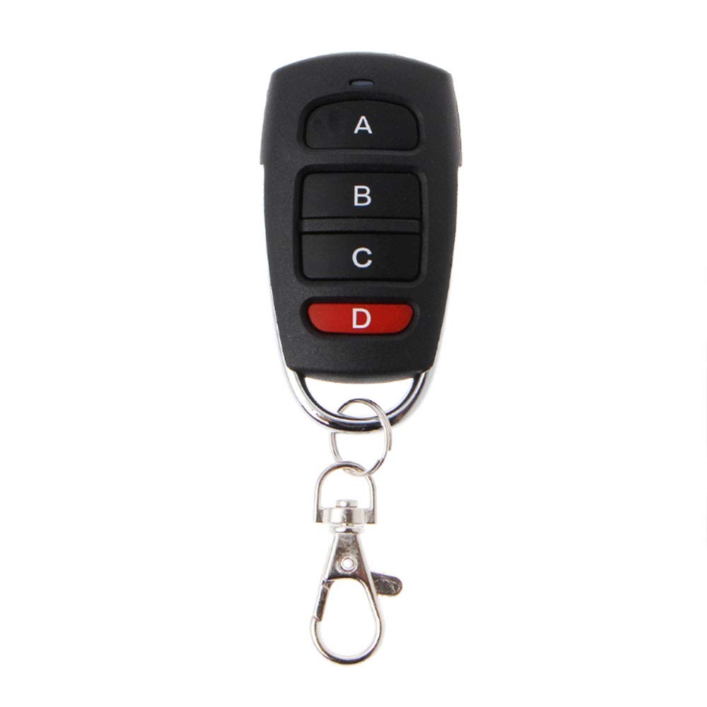 433Mhz Universal Replacement Cloning Electric Gate Garage Door Remote Control with Key Fob