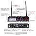 Nady U-2100 Dual HT 200-Channel UHF Wireless Handheld Microphone System, Black