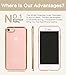 80BOY Ultra-thin Transparent Enhanced Grip Electroplating Case for iPhone 7 (Gold) - Retail Package