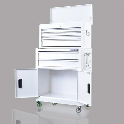 Authentic Original Us Pro Tools Large White Top Tool Chest Tool