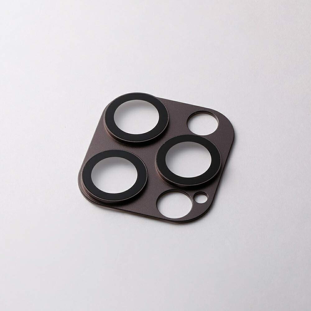 Deff（ディーフ） HYBRID CAMERA LENS COVER for iPhone 12 Pro Max (グラファイト) アルミ製ハウジング&ガラスを使用した堅牢仕様商品画像