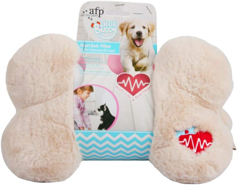 ALL FOR PAWS AFP Snuggle Heart Beat Pillow Pet Behavioral Aid Plush Toy