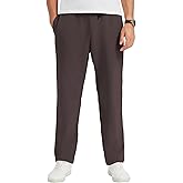 Idtswch 30/32/34/36/38/40 Long Inseam Mens Tall Sweatpants Open Bottom Joggers Athletic Yoga Pants with Pockets