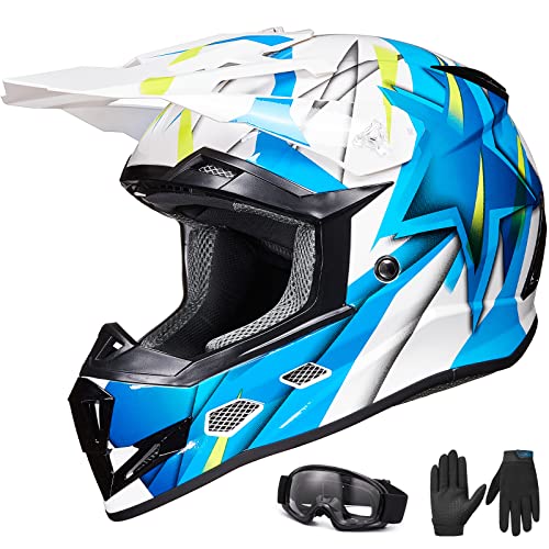 ILM Youth Kids Dirt Bike Helmets ATV Motocross Motorcycle Off-Road