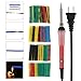 Soldering Iron Kit,Thsinde Soldering Iron Tools 110V 60W Adjustable Temperature Welding Iron 9-in-1,Heat Shrink Tubing, 5pcs Tips,Tweezers,Solder Wick, Stand and Other Portable Tool Case
