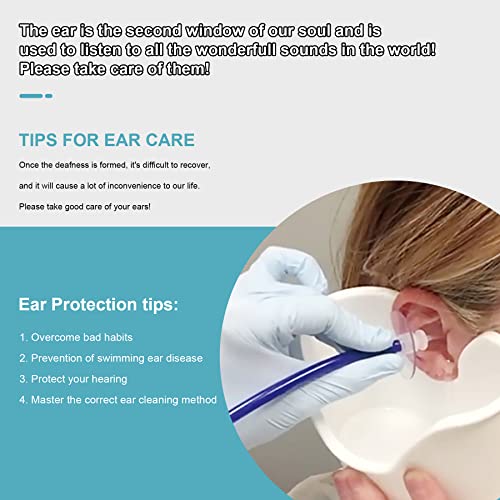 BOCOOLIFE Ear Wax Removal Tool, Ear Cleaning Kit, Ear Washer Irrigation