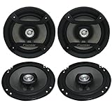 4 x Pioneer TS-F1634R 6.5" 2-Way car Audio coaxial