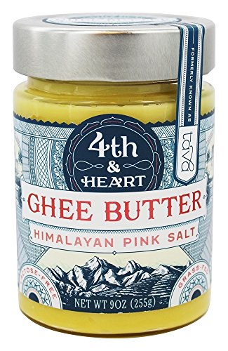Himalayan Pink Salt Grass-Fed Ghee Butter by 4th & Heart, 9 Ounce, Pasture Raised, Non-GMO, Lactose Free, Certified Paleo (Himalayan Pink Salt, 9 oz) - Thumbnail 3