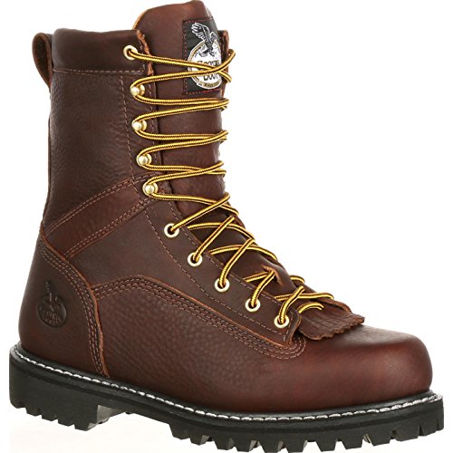 Georgia G8044 Mid Calf Boot, Brown, 9.5 M US