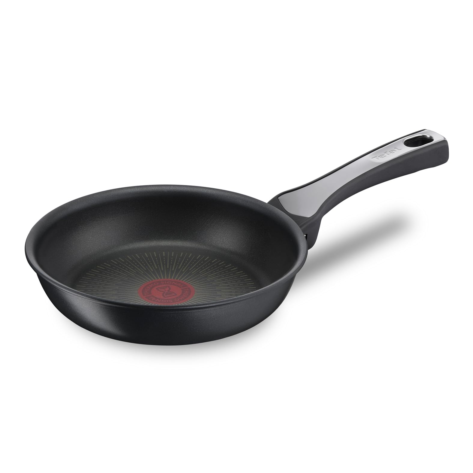 Tefal Unlimited On G25902 Frying Pan 20 cm Aluminium Induction Pan with Non-Stick Coating, Thermal Signal at Ideal Frying Temperature, Suitable for All Types of Cookers, Made in France