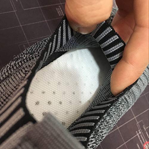 Women's Fashion Sneakers Breathable Mesh Casual Sport Shoes Comfortable Walking Shoes (Gray -5, US:9.0) - Thumbnail 4