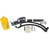 H&amp;S MOTORSPORTS Lower Fuel Filter Upgrade Kit 121006 Compatible With 2017-2022 Ford 6.7L Power Stroke (Short Bed)