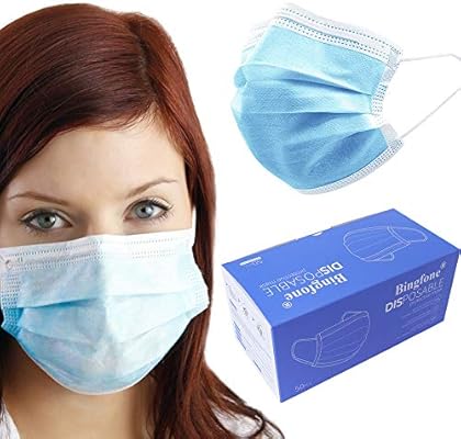 Download Free Halyard Health Face Masks With Earloops 47117 Yellow Box Of 50 Amazon Sg Health Personal Care PSD Mockup Template