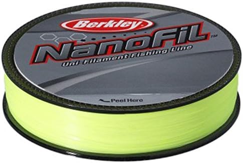 Berkley Nanofil 300yd Uni-Filament Fishing Line Hi-Vis Chartreuse (6lb)