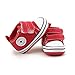 Itaar Baby Canvas Sneaker Infant Toddler Dual Strap Trainer Anti-Skid Rubber Sole Prewalker Shoes for indoor outdoor walking