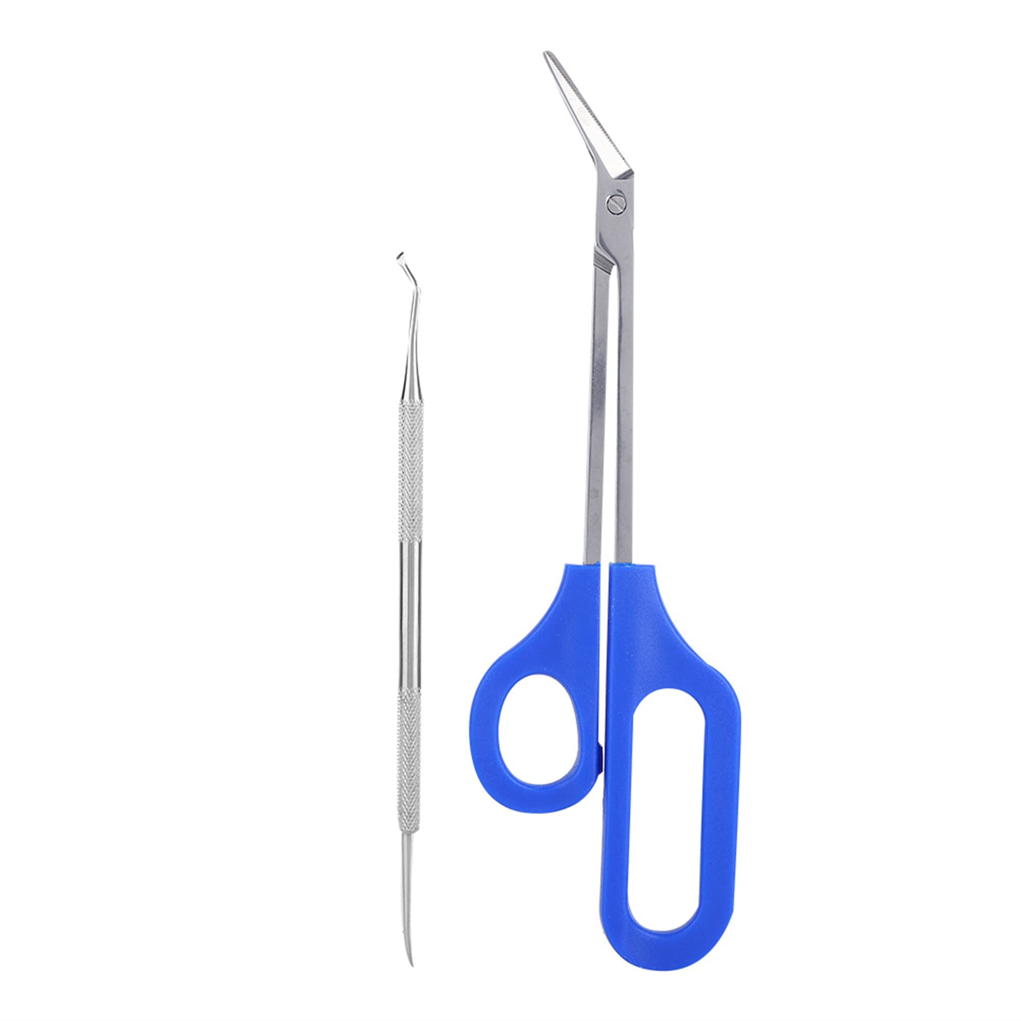 Long Handled Nail Scissors Clippers Perfect For Thick Toe Nails Easy Reach Handle Unique Design Ergonomic Cuticle Scissor Ingrown Toenail File