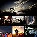 Mini Cree Q5 LED Handheld Flashlight,Super Bright 3 Modes Handheld 300 Lumen Torch Adjustable Focus Zoom Light Lamp,Best Tools for Camping,Hiking,Hunting,Backpacking,Fishing and BBQ,Pack of 4.