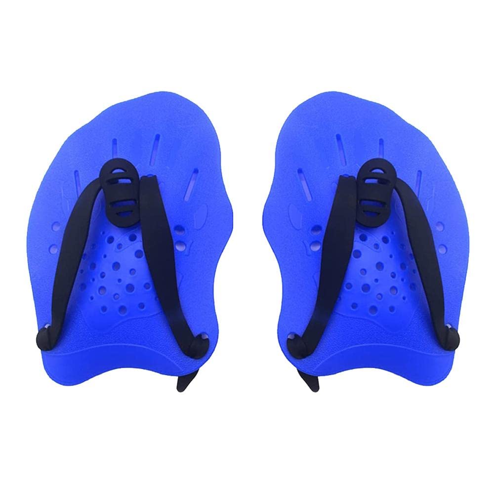 Hand Paddles for Swim Training, Swimming Paddles with Adjustable Straps Pool Exercise Equipment Accessories for Children Adults