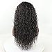 Long Loose Curly Lace Front Wigs Dark Brown afro wig curly synthetic lace front wigs brown curly wig kinky lace front wigs 24inch (Dark Brown)
