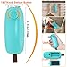 [2018 Upgrade] Mini Bag Sealer, 2 in 1 Chip Bag Heat Sealer and Cutter Hand Held Portable Chip Saver for Plastic Bags Food Storage Resealer Green (Battery Not Included)