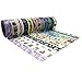 Christmas Washi Tape Set of 12 Rolls, Colorful Tape Decorate for DIY Crafts, Festival Gift Wrapping ,Office Party Supplies, Christmas, Lamp, Cards, Scrapbook