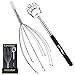 La'colur Back Scratcher and Scalp Massager – Travel Handheld Head Massager and Retractable Back + Head Scratcher; Two Piece Sensation Set