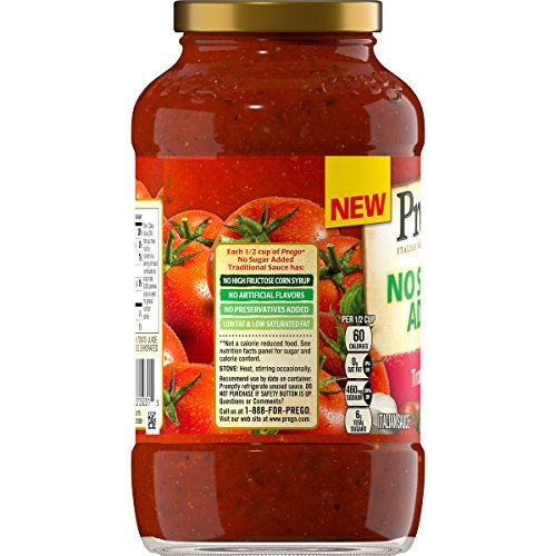 4 Prego+Pasta+Sauce+Sugar+Traditional