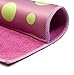 Toddy Gear The Fizz 5 x 7 Inch Premium Microfiber Smart Cloth, for iPad and Touch Screen Cleaning - Purple/Green, 15X7B1013