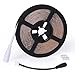 Boomile LED Light Strip, SMD 2835 16.4 Ft (5M) 300leds 60leds/m 12V DC Non-waterproof White Flexible Tape Lights for Kitchen, Closet, Car, Mirror, Ceiling, Indoor Decoration - No Power Supply