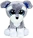 Ty Beanie Boos Whiskers The Grey Schnauzer Dog Plush