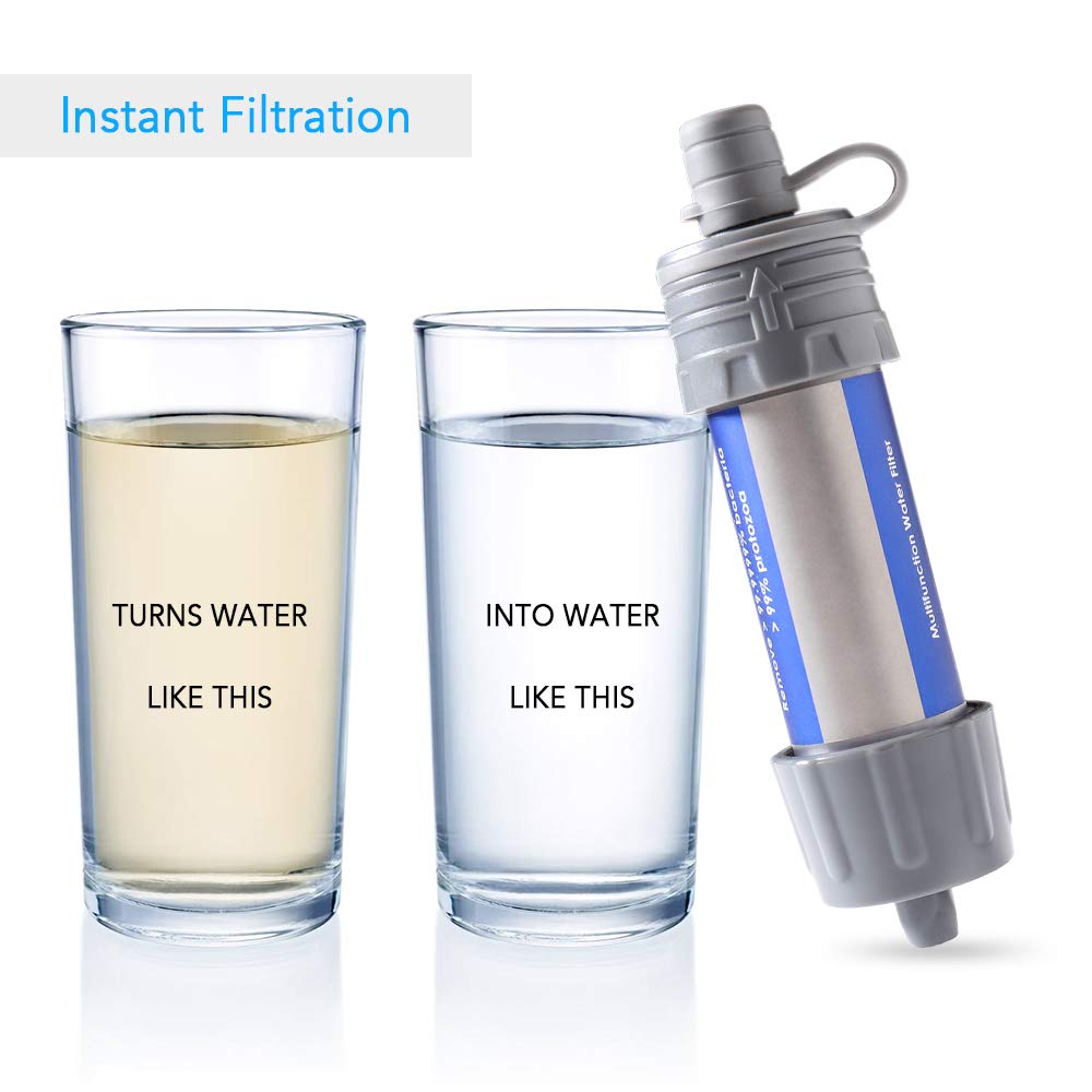 Camping Et Randonnée Lixada Filtre à Eau Extérieur Système