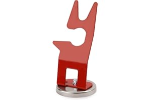Hynade Tig Torch Holder,Magnetic Tig Welding Torch Holders with Strong Magnetic Base,Metal Holder Welding Stand for Welding Torch (Red)