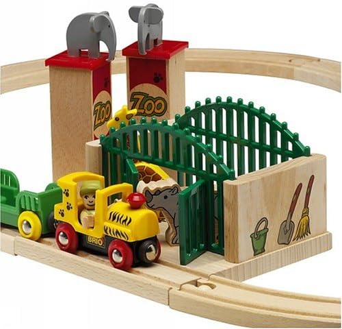 brio zoo garden set