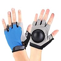 Wakects Basketball Training Gloves, 1 Pair Basketball Dribble Handling Gloves Training Aid Exercise Gloves Enhanced Finger Control Ball Ability for Youth Adults